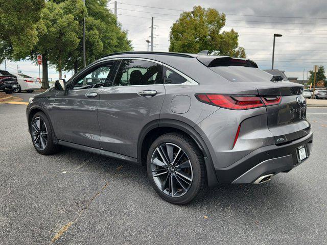 used 2025 INFINITI QX55 car, priced at $41,909