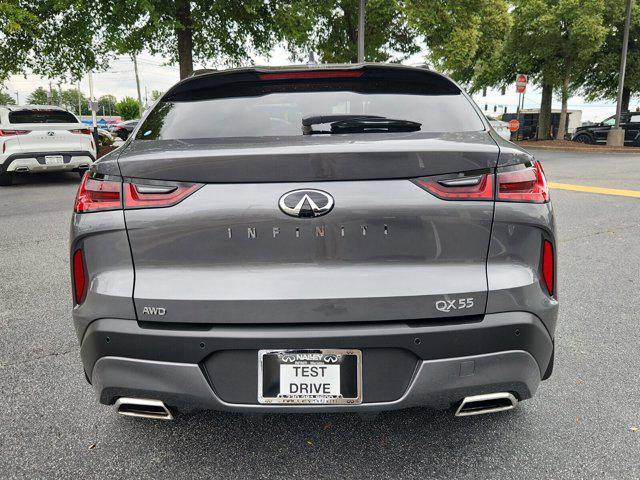 used 2025 INFINITI QX55 car, priced at $41,909