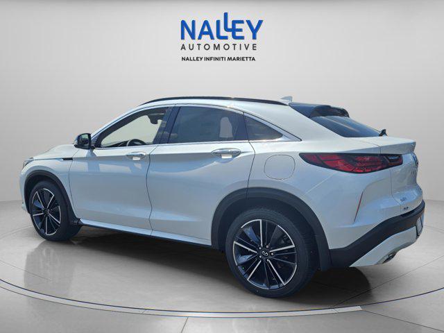 new 2025 INFINITI QX55 car, priced at $51,987