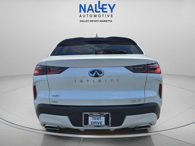 new 2025 INFINITI QX55 car, priced at $51,987