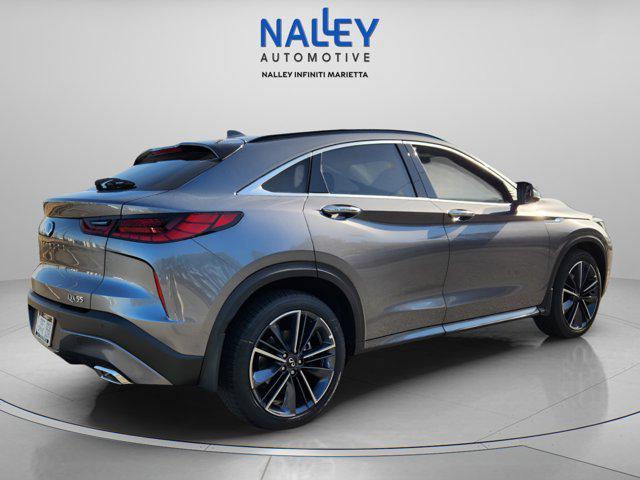 new 2025 INFINITI QX55 car, priced at $50,085