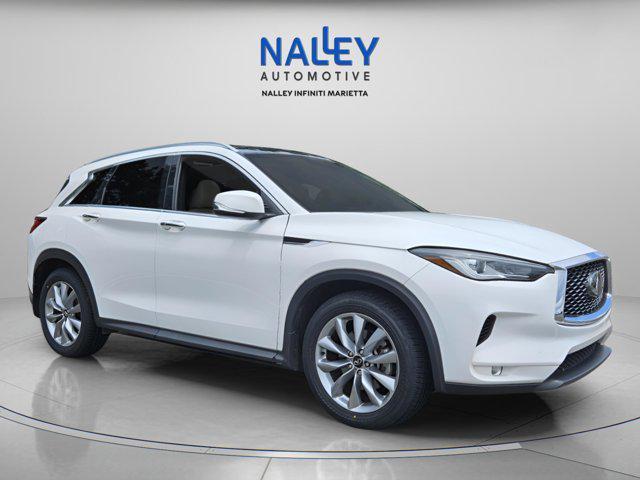 used 2022 INFINITI QX50 car, priced at $30,396