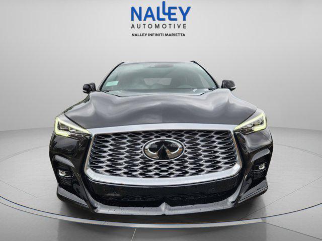 new 2025 INFINITI QX55 car, priced at $57,180