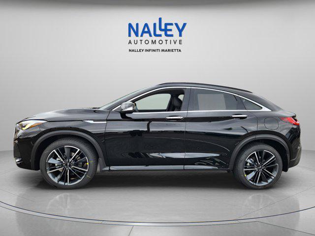 new 2025 INFINITI QX55 car, priced at $57,180