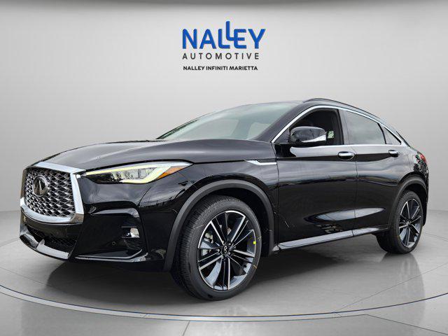 new 2025 INFINITI QX55 car, priced at $57,180