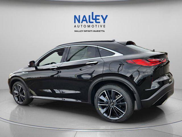new 2025 INFINITI QX55 car, priced at $57,180