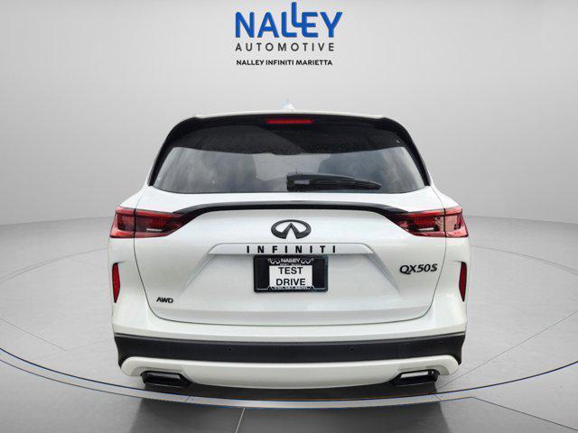 new 2025 INFINITI QX50 car, priced at $53,119