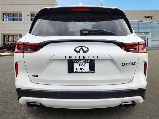 new 2025 INFINITI QX50 car, priced at $54,170