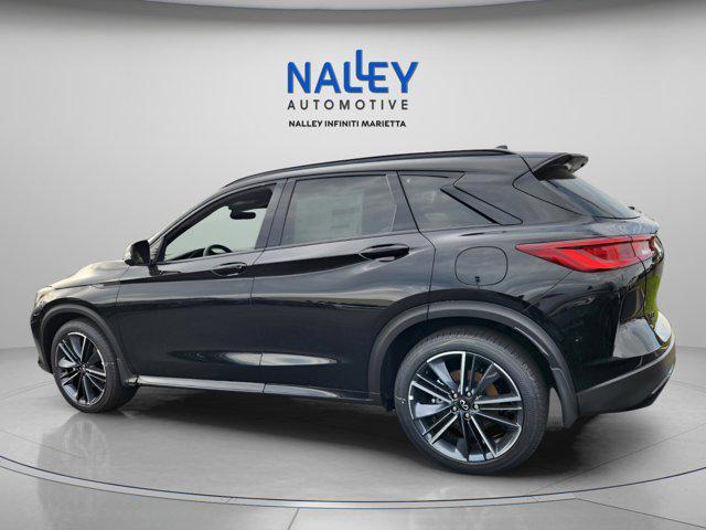 new 2025 INFINITI QX50 car, priced at $52,255