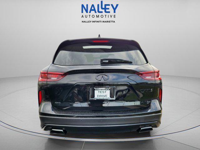 new 2025 INFINITI QX50 car, priced at $52,255