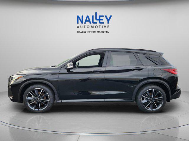new 2025 INFINITI QX50 car, priced at $52,255