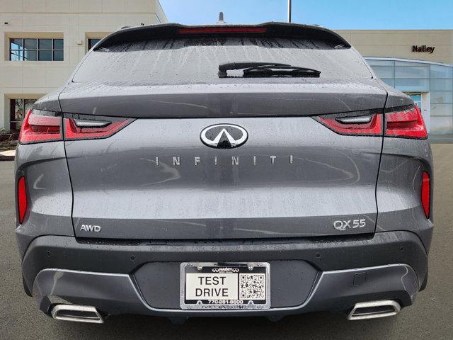 new 2025 INFINITI QX55 car, priced at $48,585