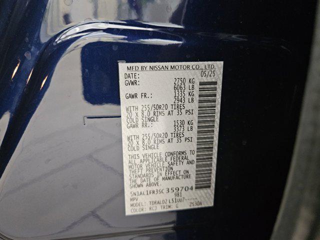 new 2025 INFINITI QX60 car, priced at $58,903