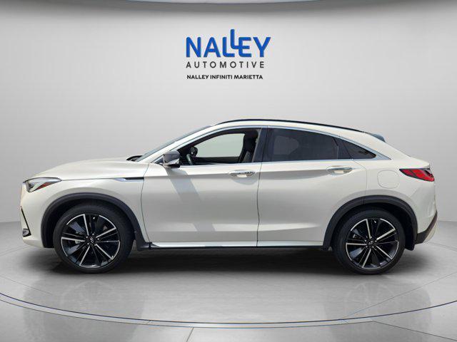 used 2022 INFINITI QX55 car, priced at $36,105