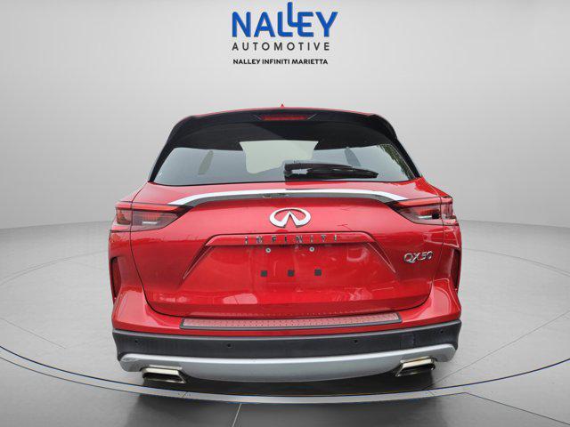 used 2022 INFINITI QX50 car, priced at $34,001