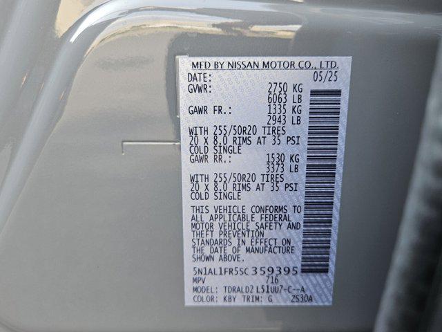 new 2025 INFINITI QX60 car, priced at $59,675