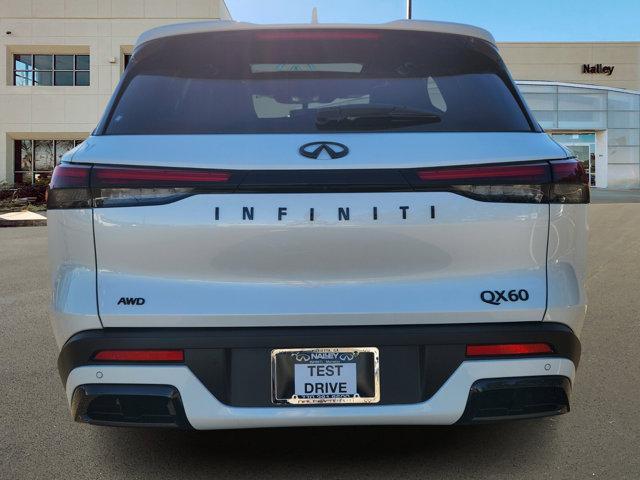 new 2025 INFINITI QX60 car, priced at $59,980