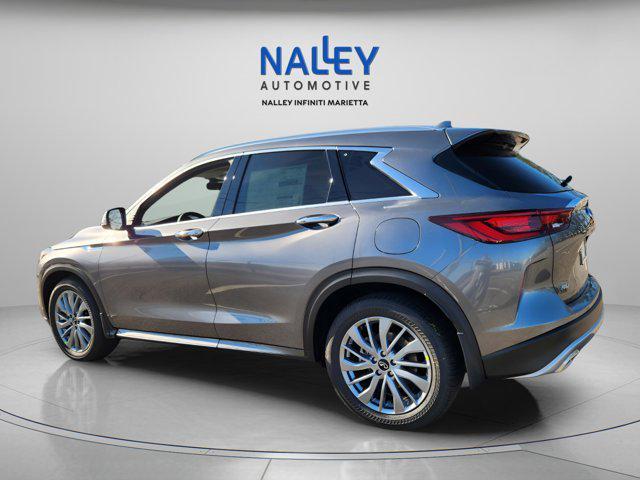 new 2025 INFINITI QX50 car, priced at $46,370