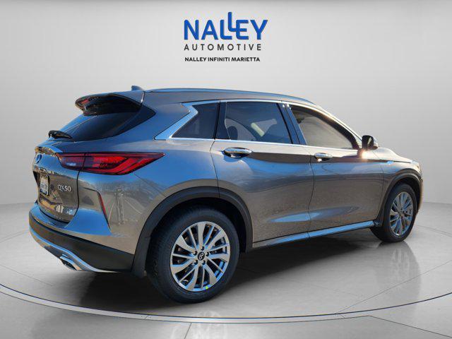 new 2025 INFINITI QX50 car, priced at $46,370