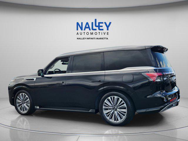 used 2025 INFINITI QX80 car, priced at $79,082