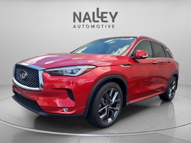 used 2023 INFINITI QX50 car, priced at $32,199