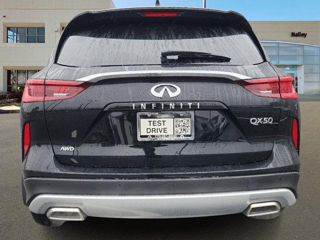 new 2025 INFINITI QX50 car, priced at $42,085