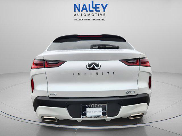 new 2025 INFINITI QX55 car, priced at $60,867
