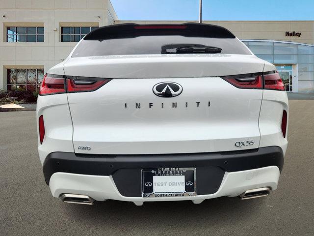 new 2025 INFINITI QX55 car, priced at $59,844