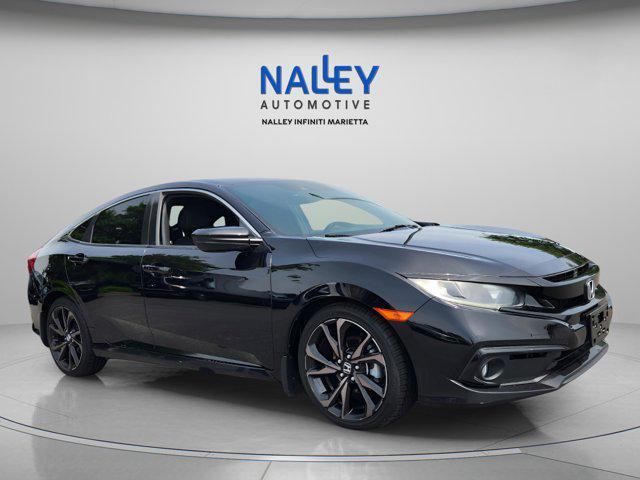 used 2020 Honda Civic car, priced at $19,859