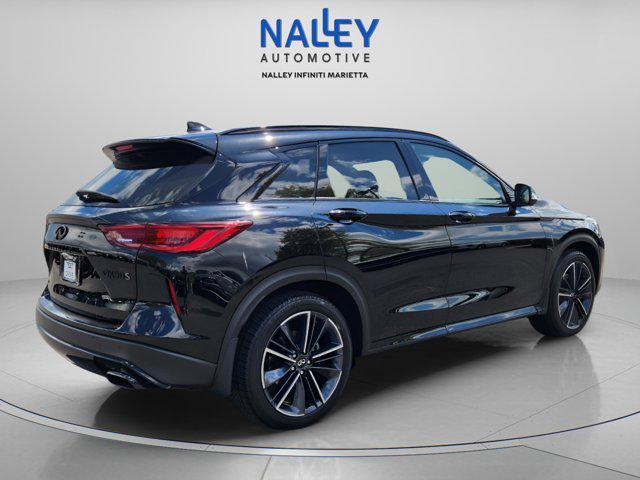 used 2025 INFINITI QX50 car, priced at $45,485