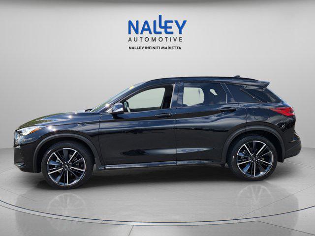 used 2025 INFINITI QX50 car, priced at $45,485