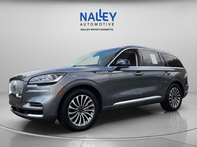 used 2022 Lincoln Aviator car, priced at $37,495