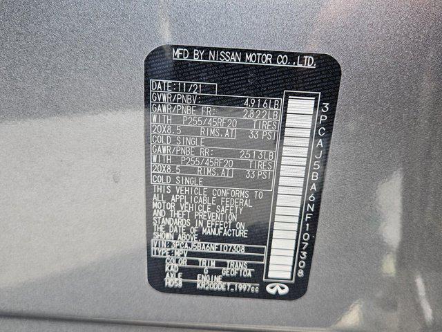 used 2022 INFINITI QX50 car, priced at $28,194