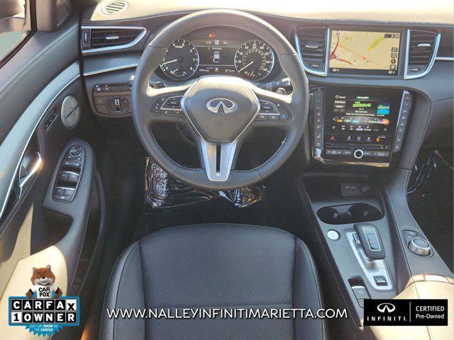 used 2025 INFINITI QX55 car, priced at $42,389
