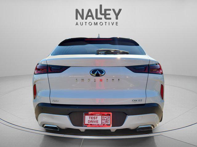used 2025 INFINITI QX55 car, priced at $42,389