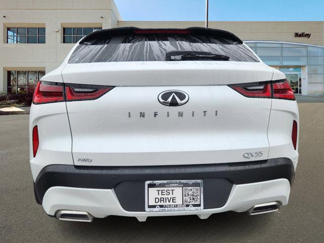 new 2025 INFINITI QX55 car, priced at $54,580