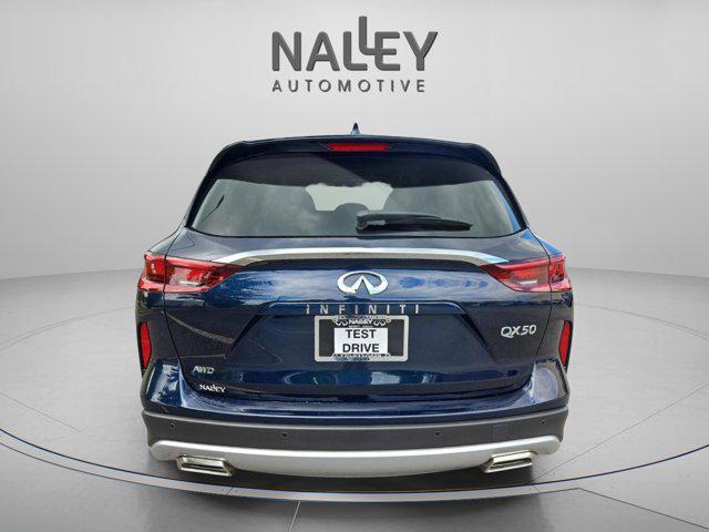 used 2025 INFINITI QX50 car, priced at $36,795