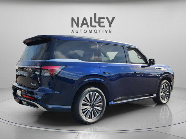 new 2025 INFINITI QX80 car, priced at $86,295
