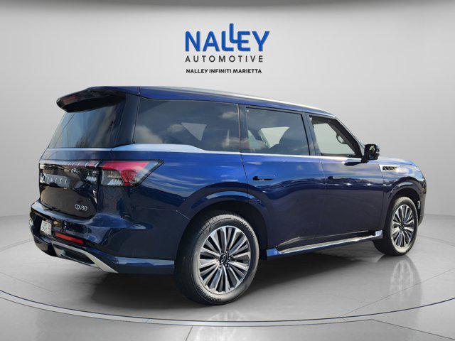 new 2025 INFINITI QX80 car, priced at $88,156