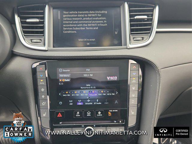 used 2025 INFINITI QX50 car, priced at $36,589