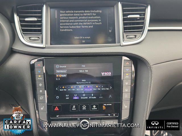 used 2025 INFINITI QX50 car, priced at $37,049