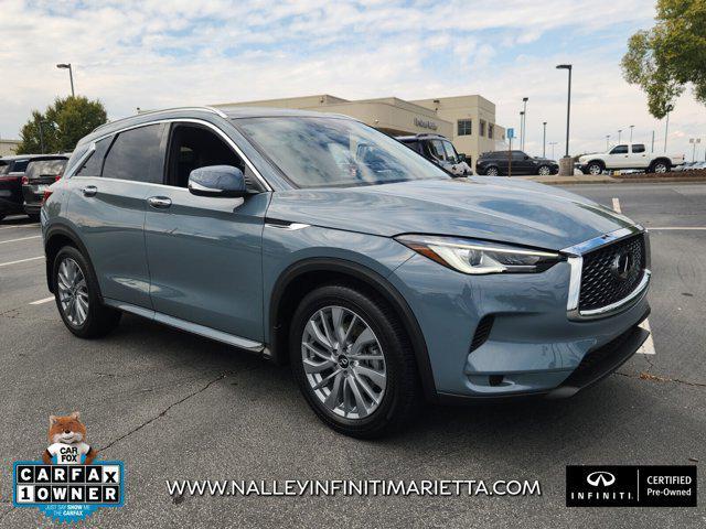 used 2025 INFINITI QX50 car, priced at $37,049