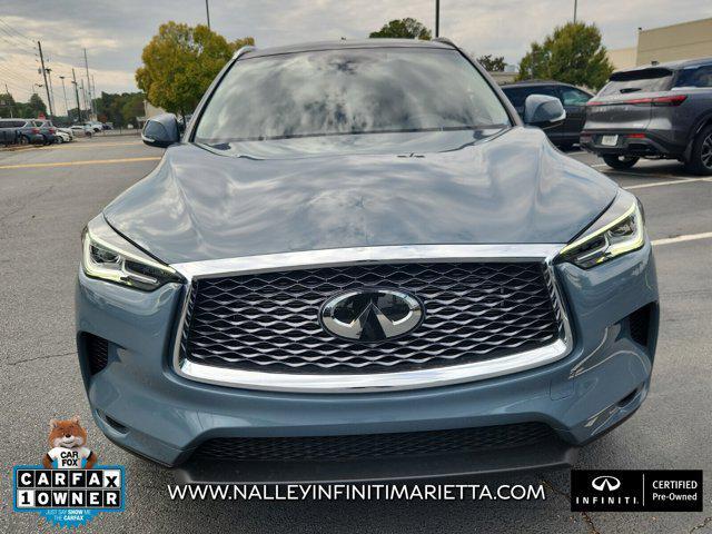 used 2025 INFINITI QX50 car, priced at $37,049