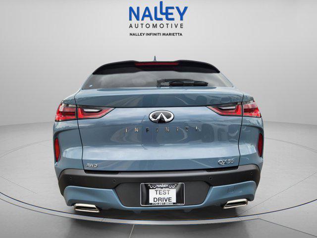 new 2025 INFINITI QX55 car, priced at $52,780