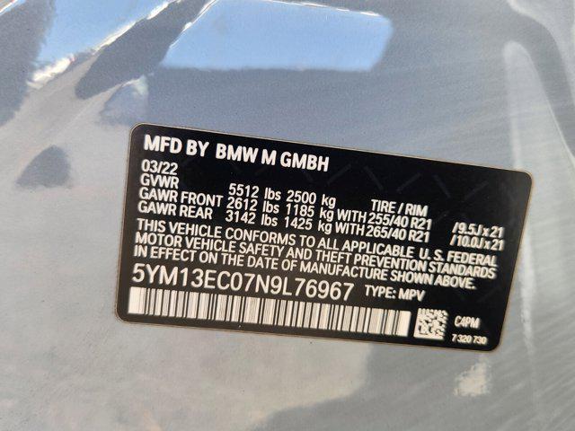 used 2022 BMW X3 M car, priced at $57,554