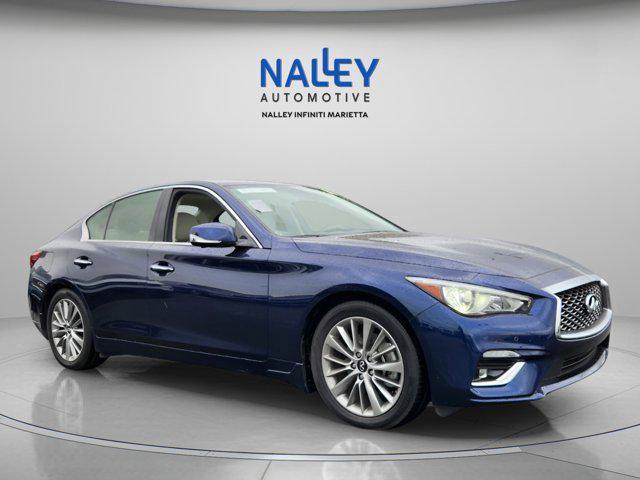 used 2022 INFINITI Q50 car, priced at $27,995