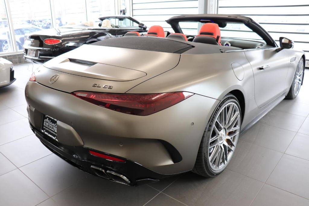 used 2022 Mercedes-Benz AMG SL 63 car, priced at $129,788