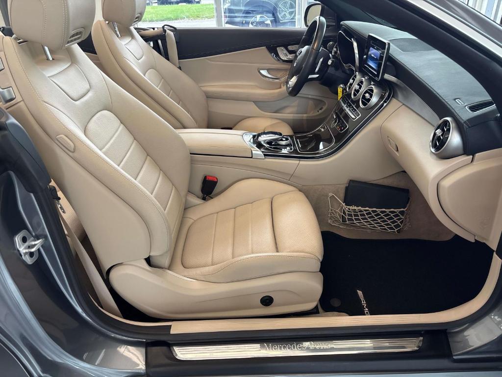used 2017 Mercedes-Benz C-Class car, priced at $27,900