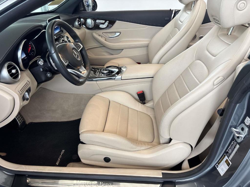 used 2017 Mercedes-Benz C-Class car, priced at $27,900