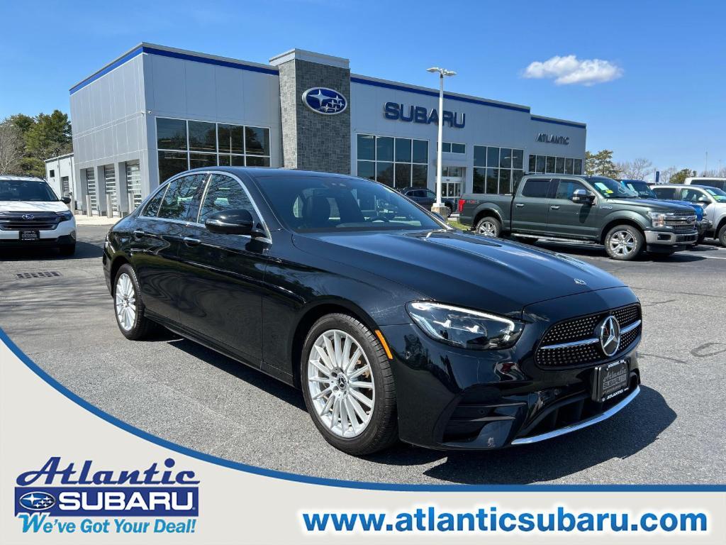 used 2022 Mercedes-Benz E-Class car, priced at $45,500